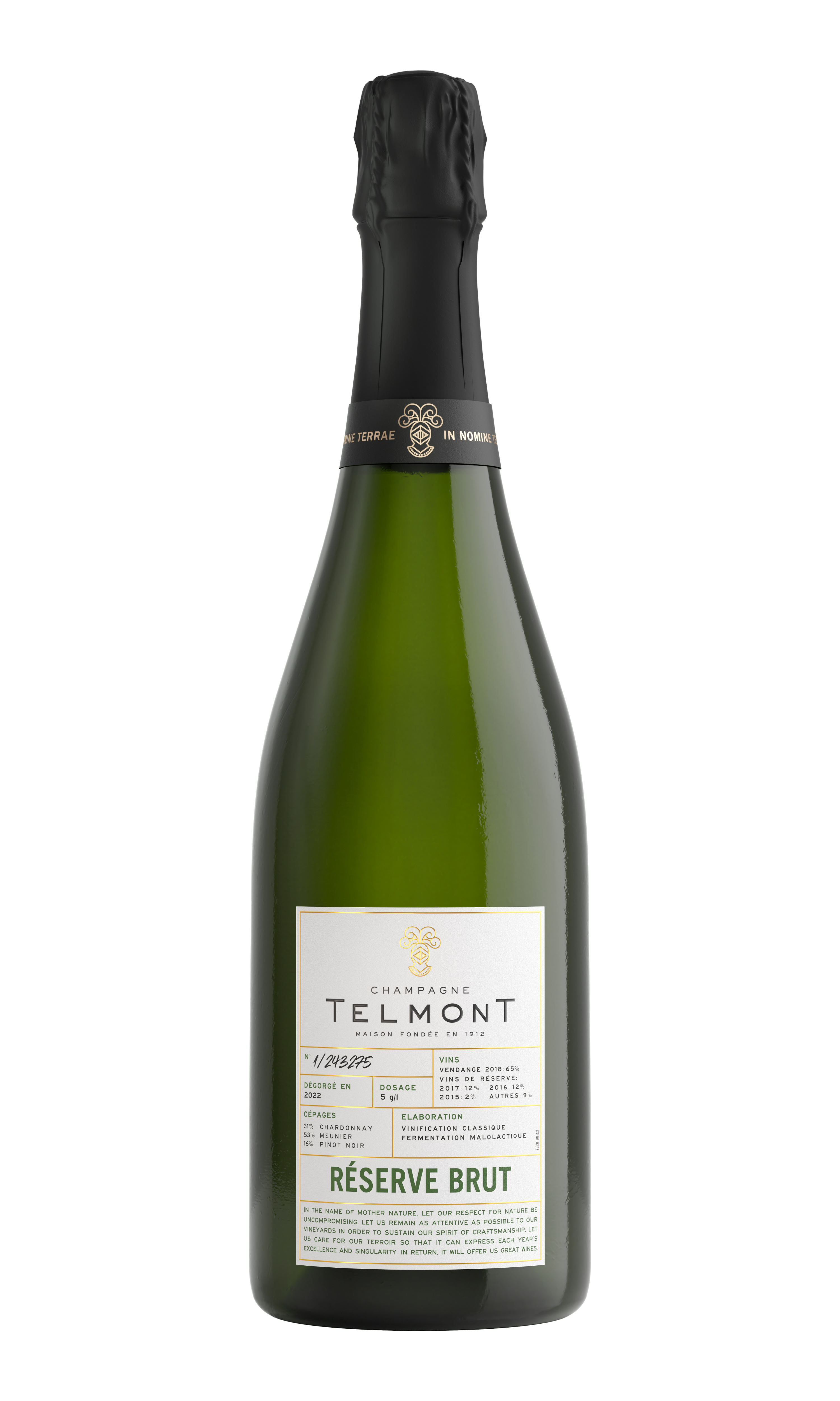 Champagne Telmont Réserve Brut 2018